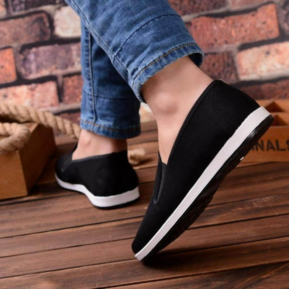 Chinese Traditional Kung Fu Martial Arts Tai chi Men chinese Slipper Shoes Black 41