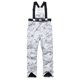 thumbnail image 1 of Pantalones de esquí para mujeres y hombres, pantalones de esquí de doble tabla para snowboard al aire libre de invierno, pantalones de esquí cálidos con correas gruesas, 1 of 4