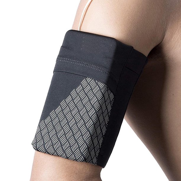 Brazalete reflectante para correr, deportes, jogging, Fitness, teléfono, bolsa para brazo, tarjeta resistente al agua, móvil S