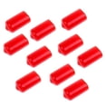 thumbnail image 1 of 2x Funda protectora de goma con punta de taco de billar piezas - Rojo, 1 of 8