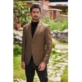 thumbnail image 3 of COOFANDY Mens Blazer Casual Fitted Sport Coats Western Summer Weeding Party Suit Jackets, 3 of 6