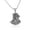 Silver, variant on Stainless Steel Extra Large Hip-Hop Jesus Mens Pendant Necklace, 24"