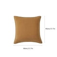 thumbnail image 4 of PEONAVET 18*18In Throw Pillow Cover,Soft Chenilles Decorative Pillowcases For Couch Sofa Bed Living Room Home Boho Decor Modern Cushion Covers, 4 of 4