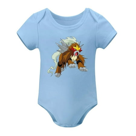 

Pokemon Newborn Sky Blue Climbing Bodysuit Baby Boys&Girls Short Sleeve Tops 12 Months