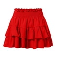 thumbnail image 4 of WILLBEST Pantalones Casuales de Mujer, Moda, Color Sólido, Pierna Ancha, Pantalones Cortos, Culottes Casuales para Uso Diario Extra Grande, 4 of 5
