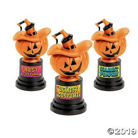 Jack-O'-Lantern Costume Trophies