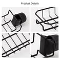 thumbnail image 4 of Labymos Faucet Rack Dust Cloth Drain Rack Hollow Ventilation Bathroom Rack Free Punching Kitchen Sink, 4 of 7