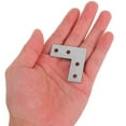 thumbnail image 3 of Moluckfu 40Ud Escuadras En L De Acero Inoxidable Para Soporte Firme De Muebles Y Estantes, 3 of 6