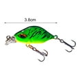 thumbnail image 6 of Mightlink 3.8cm/3.3g Minnow Bait Simulation 3D Fisheye Wobbler Double Sharp Hooks Prevent Escape Professional Sea Bass Fishing Lure Artificial Hard Bait Fishing Tackle, 6 of 7