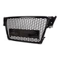 thumbnail image 2 of ABS Plastic Black Front Grille Kit with License Plate 1PC Fits select: 2012 AUDI A4 QUATTRO, 2010-2011 AUDI A4 PREMIUM, 2 of 7