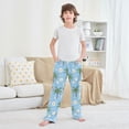thumbnail image 6 of Beach Palm Tree Pattern Pajama Pants Soft Lightweight Lounge Pants Bottoms Sleep Pants Warm Comfy, 6 of 9
