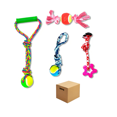 thumbnail image 1 of Kit 4 Juguetes Interactivos Cuerda Pelota Resistente Mascota Belug Multicolor, 1 of 5