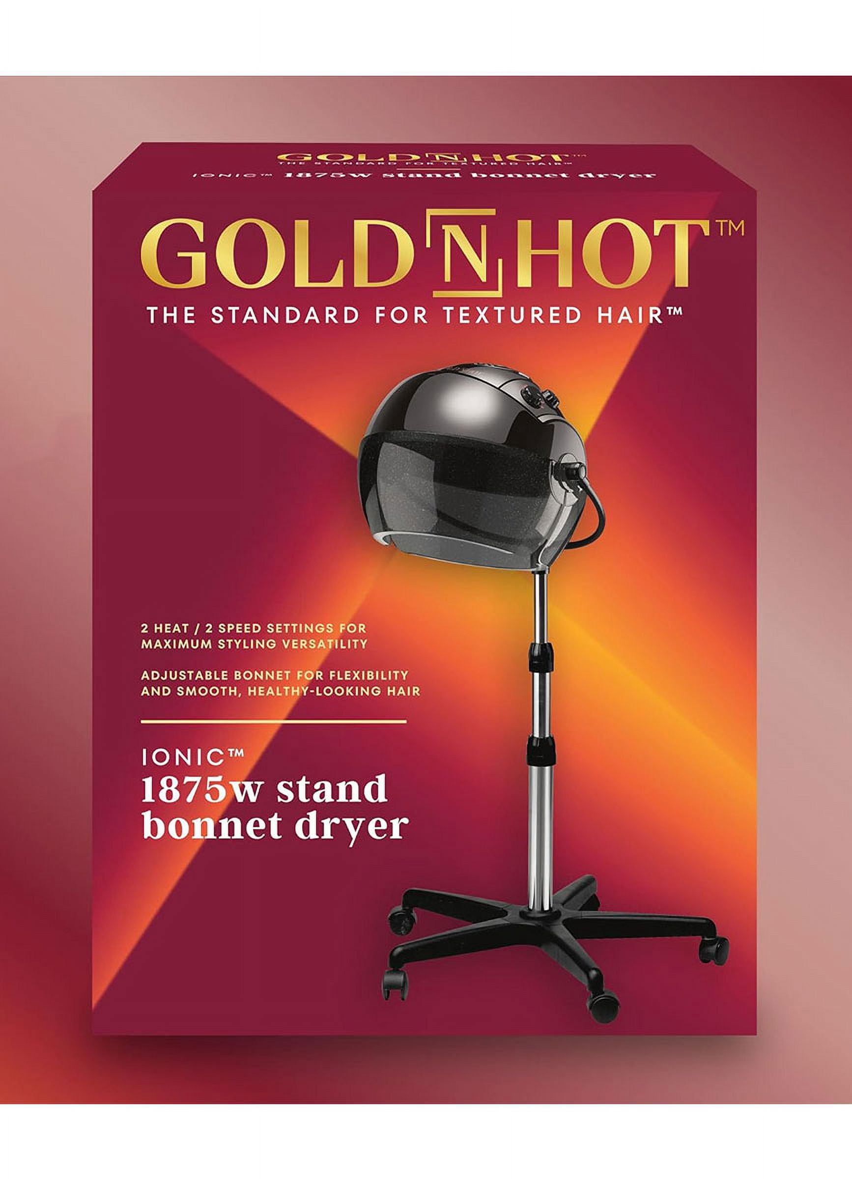 Gold N Hot Ionic 1875W Stand Bonnet Dryer GH2607 Beauty Supply