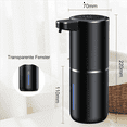 thumbnail image 4 of 2X Automatic Soap Dispenser, 380 Ml, Electric Wall Mounting, Non-Contact Automatic Soap Dispenser, USB Rechargeable Foam, 4 of 6