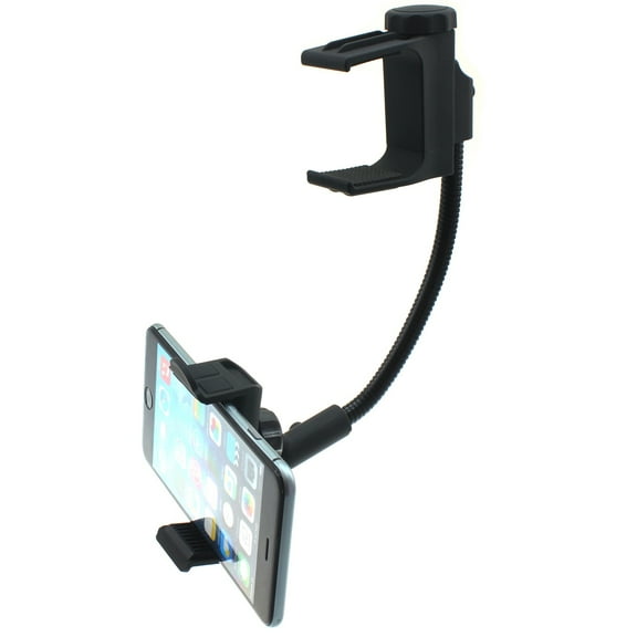 Mirror Holder Car Mount for Galaxy S22/Ultra/Plus - Rear View Rotating Cradle Stron Grip Compatible With Samsung Galaxy S22/Ultra/Plus