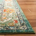 thumbnail image 5 of SAFAVIEH Runner Rug 2'2"x12' - Monaco Collection - Traditional Design, Forest Green & Light Blue, Ideal for Living Room, Bedroom, Dining Space, Entryway, Hallway, Kitchen (MNC243F), 5 of 9