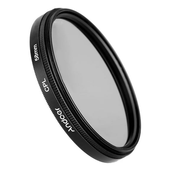 Andoer 58mm Digital Slim CPL Circular Polarizer Polarizing Glass Filter for Canon Nikon Sony DSLR Camera Lens