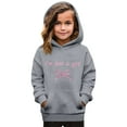 thumbnail image 2 of Chandail en Molleton Tween à Manches Longues pour Filles Imprimé Chandail à Capuche Col Rond Chandail Chaud Automne Hiver Vêtements pour Filles 11-12 Ans, 2 of 3