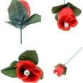 thumbnail image 6 of Fire to Rose Magic Trick Prop | FireTrick Flame Appearing Flower | Magician Illusion for Street Performances Wedding Shows Mentalism | Reusable Halloween Decoration | 1 Piece, 6 of 9
