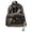Black, variant on LYHaoo Transparent Beach Backpack For Summer Travel And Day Trips Clear See Through Daypack