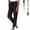 Black, variant on Clossjun Cotton Linen Pants for Women Loose Fit Daily Wear Summer Fall Sweatpants Casual Soft Lightweight Trousers L