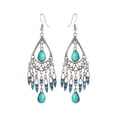 thumbnail image 1 of Qarigey Dido-pendientes con borlas de estilo bohemio para mujer y niña, aretes colgantes con flecos largos, joyería Vintage para mujer Ropa, zapatos y accesorios Miscelánea verde, 1 of 6