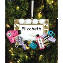 Personalized Stylist Station Christmas Tree Ornament