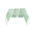 thumbnail image 5 of INSPIRE CHIC Women Striped Print Skinny Long Scarves, Satin Silky Neck Scarf Neckerchief Ribbon Headband 51.2x2.8" Light Green, 5 of 6