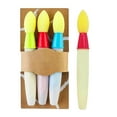thumbnail image 4 of Kumdkd Sidewalk Chalk Paint Brush Red/Green/Blue Paint Brush Chalk Set, 4 of 6