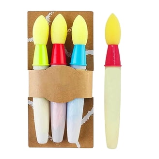 Set De Pinceles De Pintura Lavables Para Niños – Manualidades Con Agua Y Tiza En La Acera, 3 Piezas