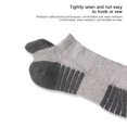 thumbnail image 3 of 6 pares de calcetines tobilleros deportivos para correr, calcetines tobilleros de corte bajo, calcetines con lengüeta para hombres y mujeres, 3 of 7