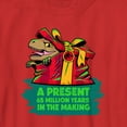 thumbnail image 2 of Boy's Jurassic World A Present Long in the Making  Graphic Tee Red X Large, 2 of 4