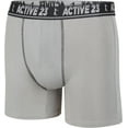 thumbnail image 3 of Active 23 6-Pack Dri Fit Performance Boxer Briefs for Men, Cooling Moisture Wicking Anti Chafe Athletic Support Underwear, S, 3 of 8