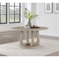 thumbnail image 5 of Pemberly Row Round 60-inch Pedestal Wood Dining Table in Brown, 5 of 6