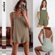 thumbnail image 4 of Cismea Wild Pursuit - Mono Corto para Mujer（Lino） Cismea falda, 4 of 4