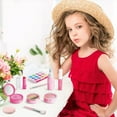 thumbnail image 2 of Rbaofujie Children's Household Simulation Lipstick Eye Shadow Makeup Girl's Dressing Household Color Makeup Set Cannot Be Applied The Appearance Simulation, 2 of 7