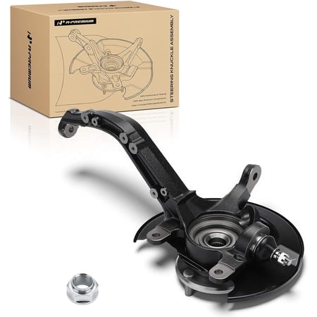 A-Premium Front Right Steering Knuckle & Wheel Bearing Hub Assembly Compatible with Honda Accord 1998 1999 2000 2001 2002, Passenger Side