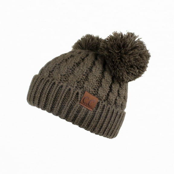 CC Kids Double Pom Beanie