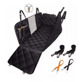 thumbnail image 1 of Funda Impermeable Cubre Asiento Para Mascotas Perro De Auto negro, 1 of 5