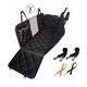 thumbnail image 1 of Funda Impermeable Cubre Asiento Para Mascotas Perro De Auto negro, 1 of 5