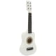 thumbnail image 4 of Mini guitarra acústica de 21 pulgadas, instrumento musical, artesanía de madera para niños principiantes (blanco), 4 of 7