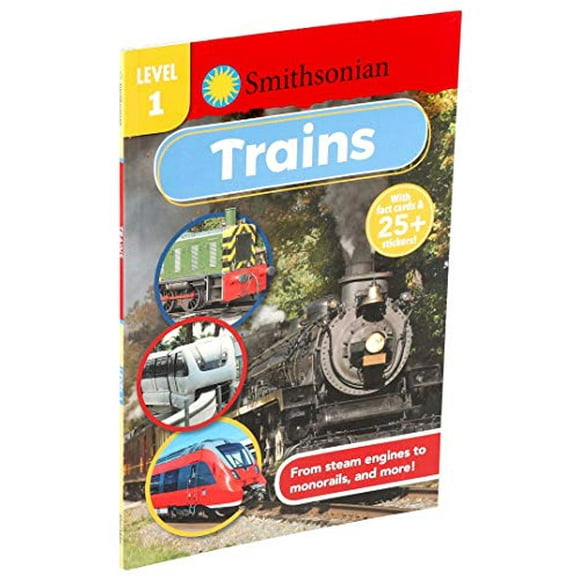 Trains (Smithsonian Reader, Level 1)