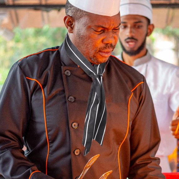 CTIRCHIU Chef Bandana 1Set Multi Color Polyester Sweatband for Restaurant Work