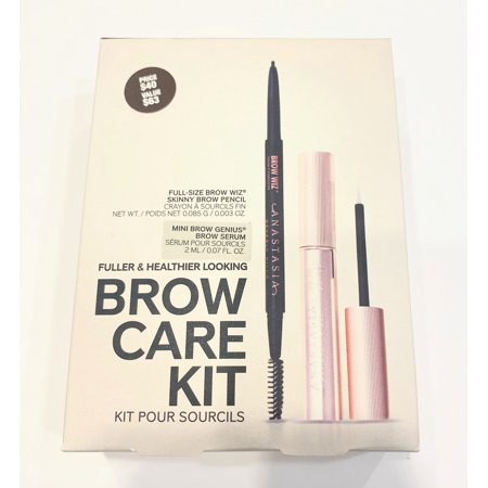 Anastasia Beverly Hills Brow Care Kit - With Brow Wiz & Mini Brow Genius Serum #Ebony