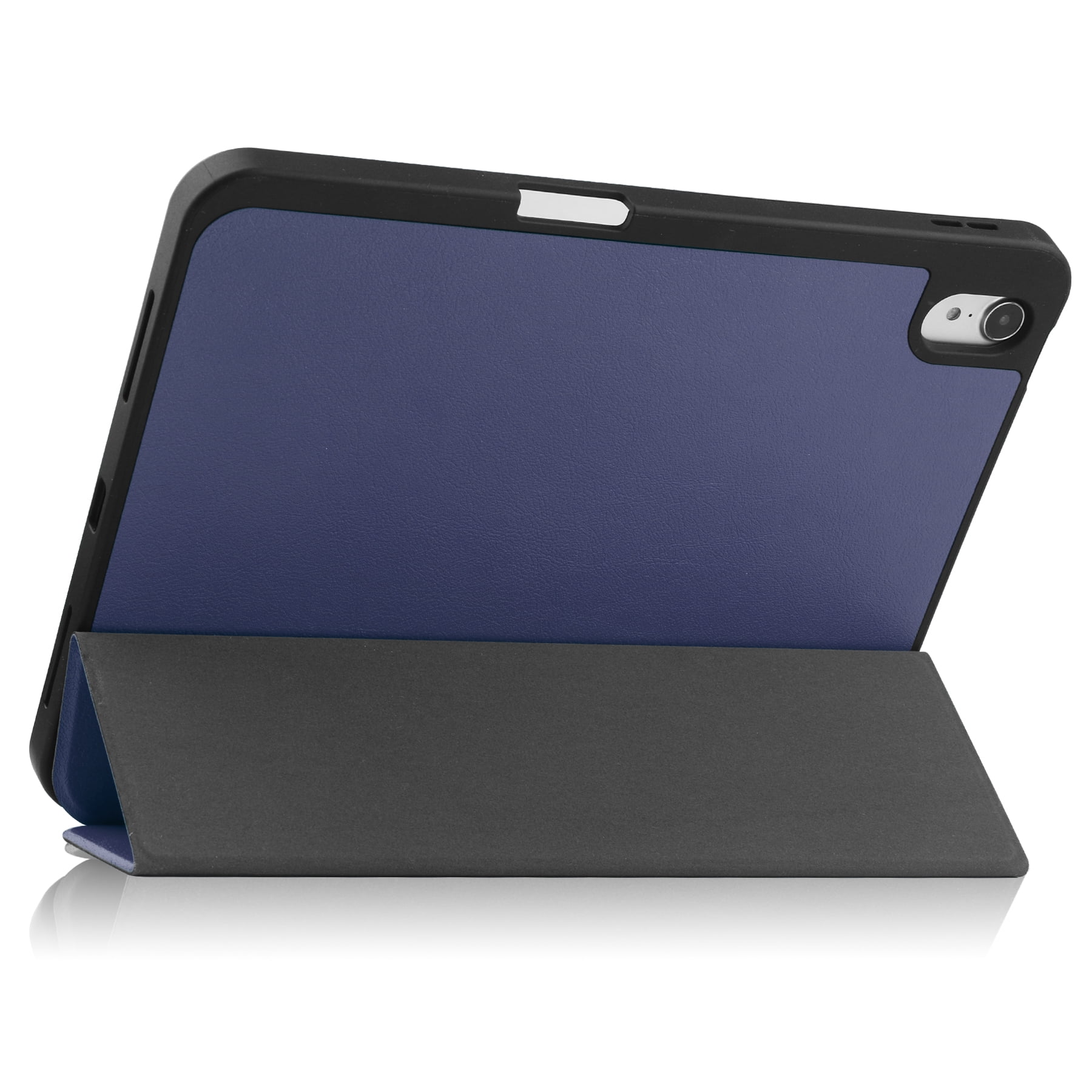 Feishell Fit for Apple iPad 10th Gen 10.9 inch 2022 Smart Case, Built-in Pencil Holder,Auto Sleep/Wake,Luxury PU Leather Magnetic Flip Tri-fold Stand Slim Thin Protective Cover,Darkblue