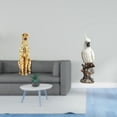 thumbnail image 2 of Figura de , estatua de loro de resina, adorno de escritorio, escultura decorativa, artesanía artística de animales, ecológica, adecuada para s, 2 of 8