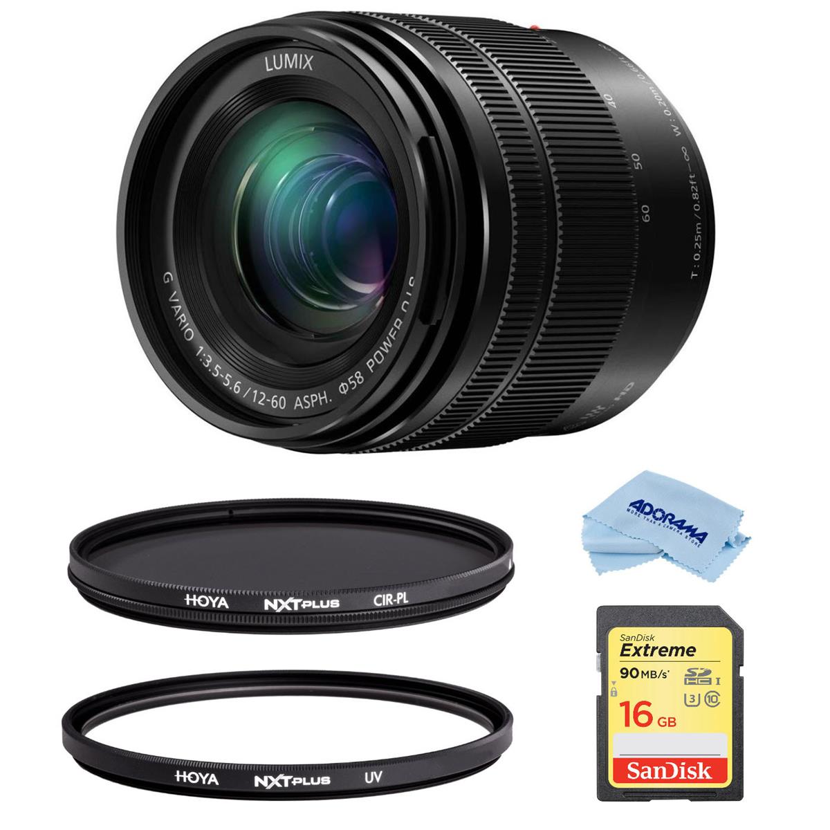 Panasonic Lumix G Vario 12 60mm F 3 5 5 6 Asph Power Ois Lens For Micro 4 3rd Mount Black Bundle With Hoya Nxt Plus 58mm Hmc Uv Filter Nxt Plus 5 Walmart Com Walmart Com Panasonic Lumix G Vario 12 60mm F 3 5 5 6 Asph Power Ois Lens For Micro 4 3rd Mount Black Bundle With Hoya Nxt Plus 58mm Hmc Uv Filter Nxt Plus 5 Walmart Com Walmart Com