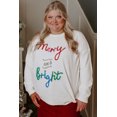thumbnail image 4 of a.Jesdani Chic White Knit Sweater - Plus Size, Festive Flair, 4 of 8