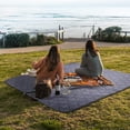 thumbnail image 5 of RedSwing Extreme Cold Camping Blanket with Sherpa Lining, Waterproof Camp Blanket to Keep Warm for Camping & Stadium, Machine Washable,79x 79in Red, 5 of 9