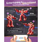 Holyton 5088 Smart RC Robot for Kids, Large Programmable STEM Toy Gift for kids Ages 4–9